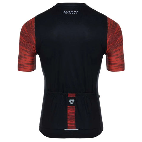 Jersey Ciclismo GW Hawk M/C Hombre Negro Terracota