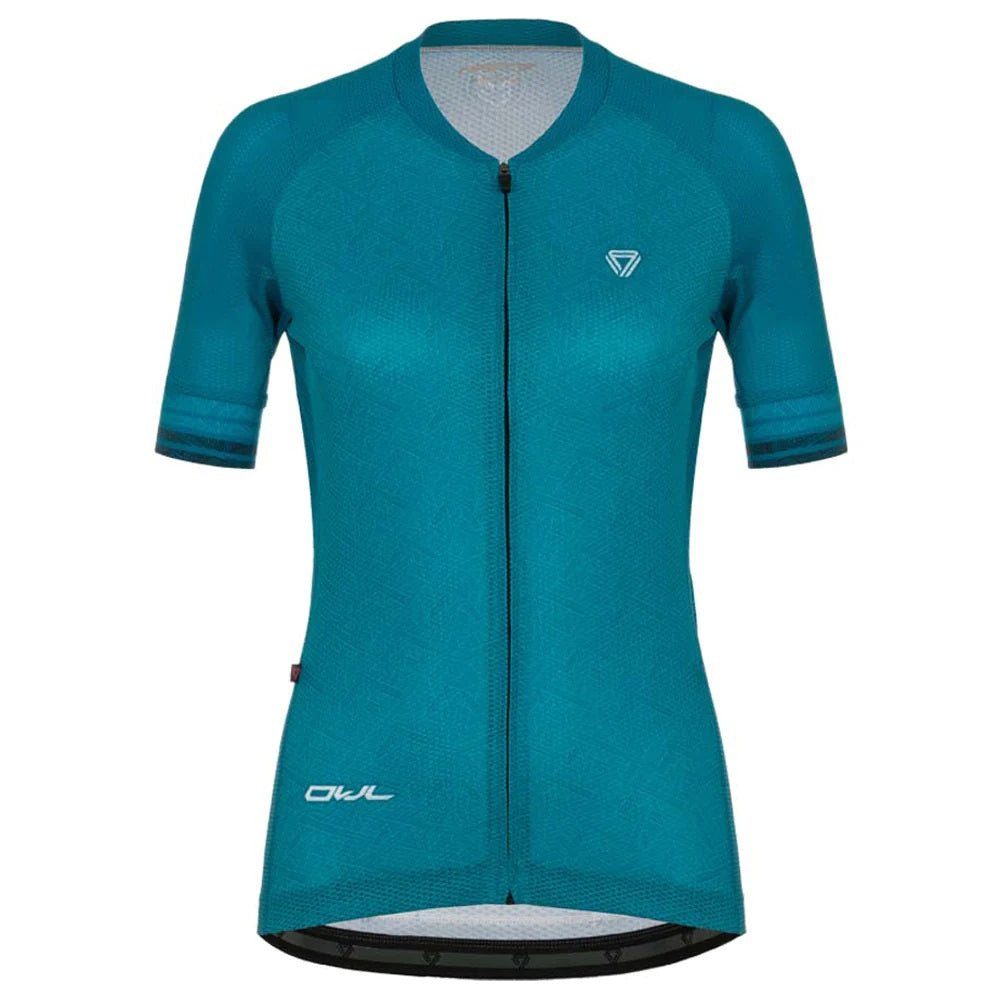 Jersey Ciclismo GW Owl M/C Mujer Jade