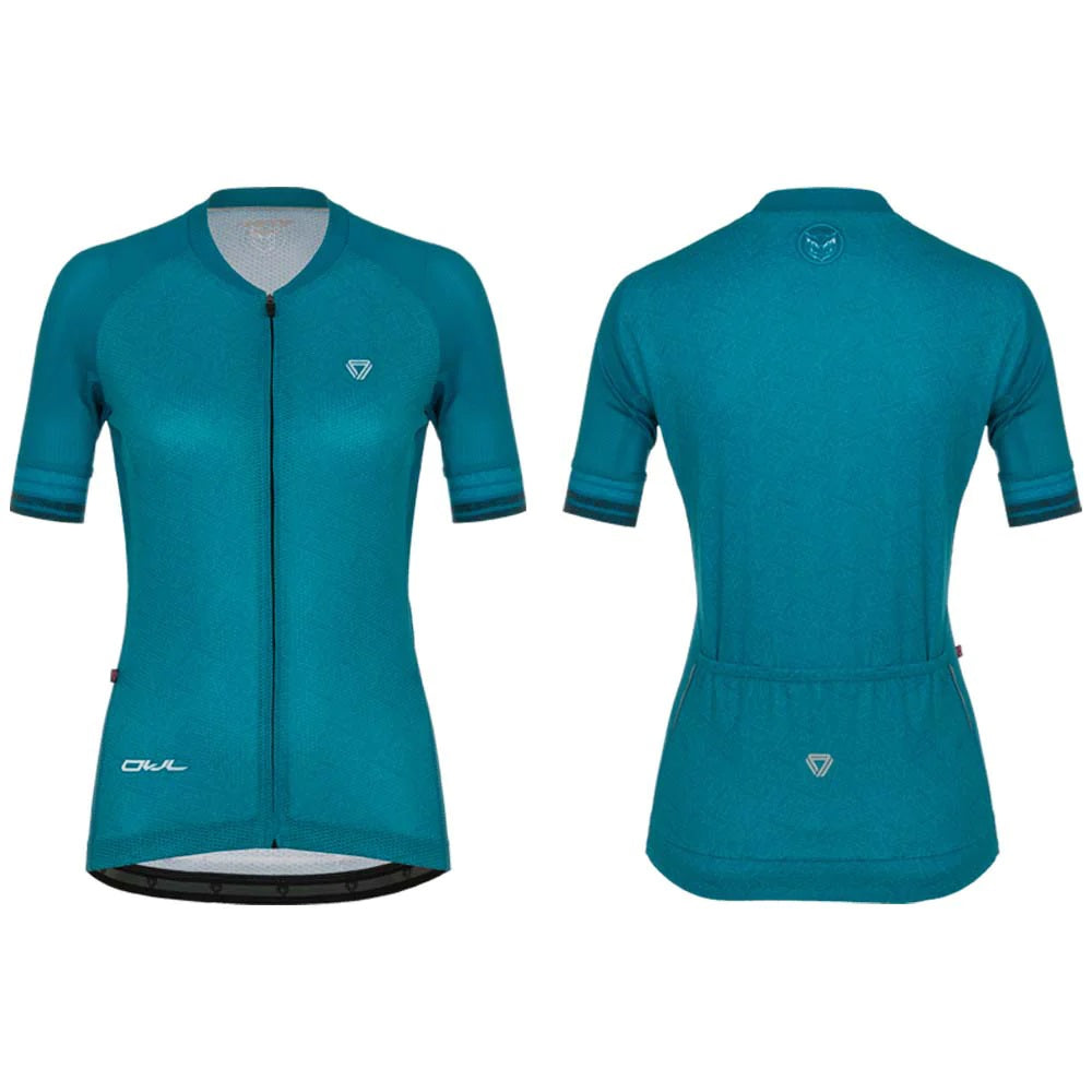 Jersey Ciclismo GW Owl M/C Mujer Jade