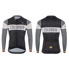 Jersey Ciclismo GW M/L HOMBRE COLOMBIA NEGRO/GRIS