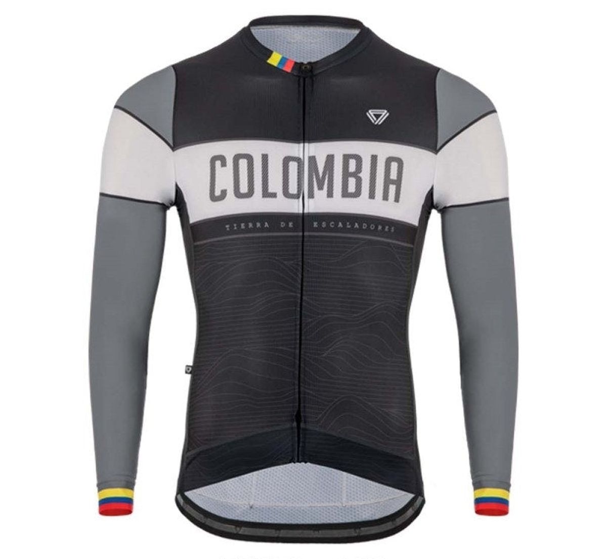 Jersey Ciclismo GW M/L HOMBRE COLOMBIA NEGRO/GRIS