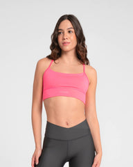 Top Sin Mangas Mujer Moon Sportfitness Fucsia