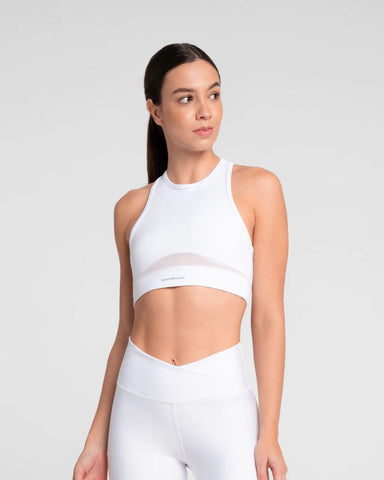 Top Sin Mangas Mujer Oliver Sportfitness Blanco