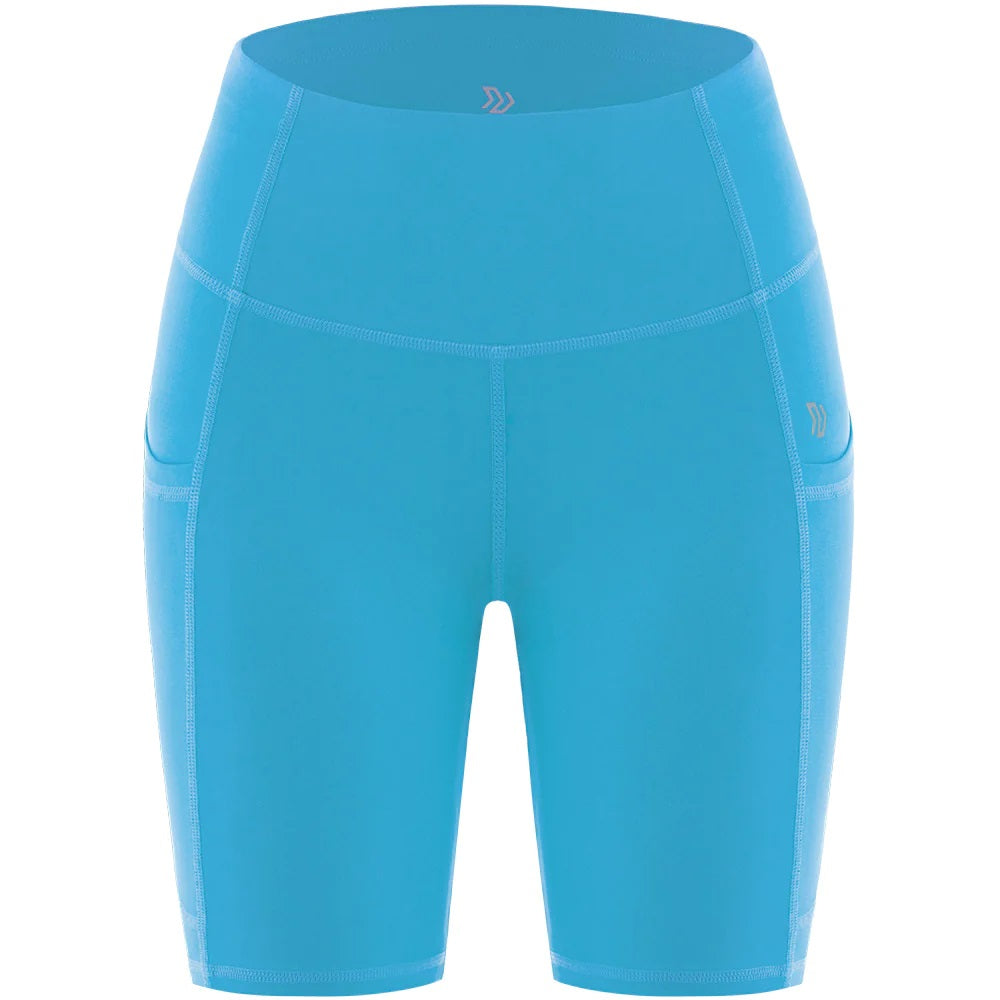 Short Largo Mujer Vibrant Sportfitness Azul Cielo