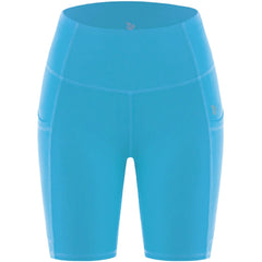 Short Largo Mujer Vibrant Sportfitness Azul Cielo