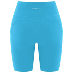 Short Largo Mujer Vibrant Sportfitness Azul Cielo