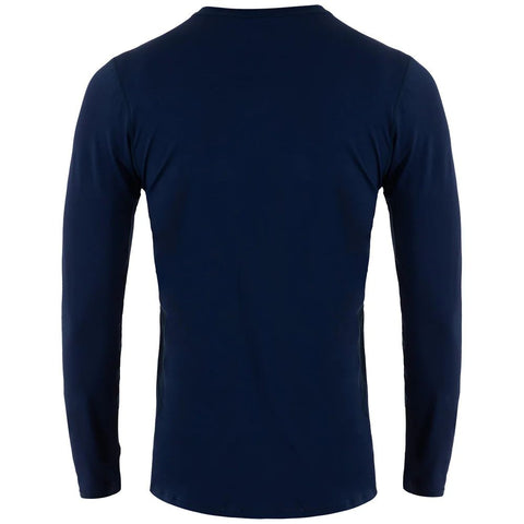 Camiseta Manga Larga Hombre Summit Sportfitness Navy