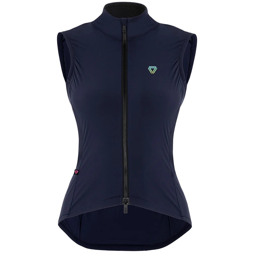 Chaleco Ciclismo GW Fast Laps Mujer Azul