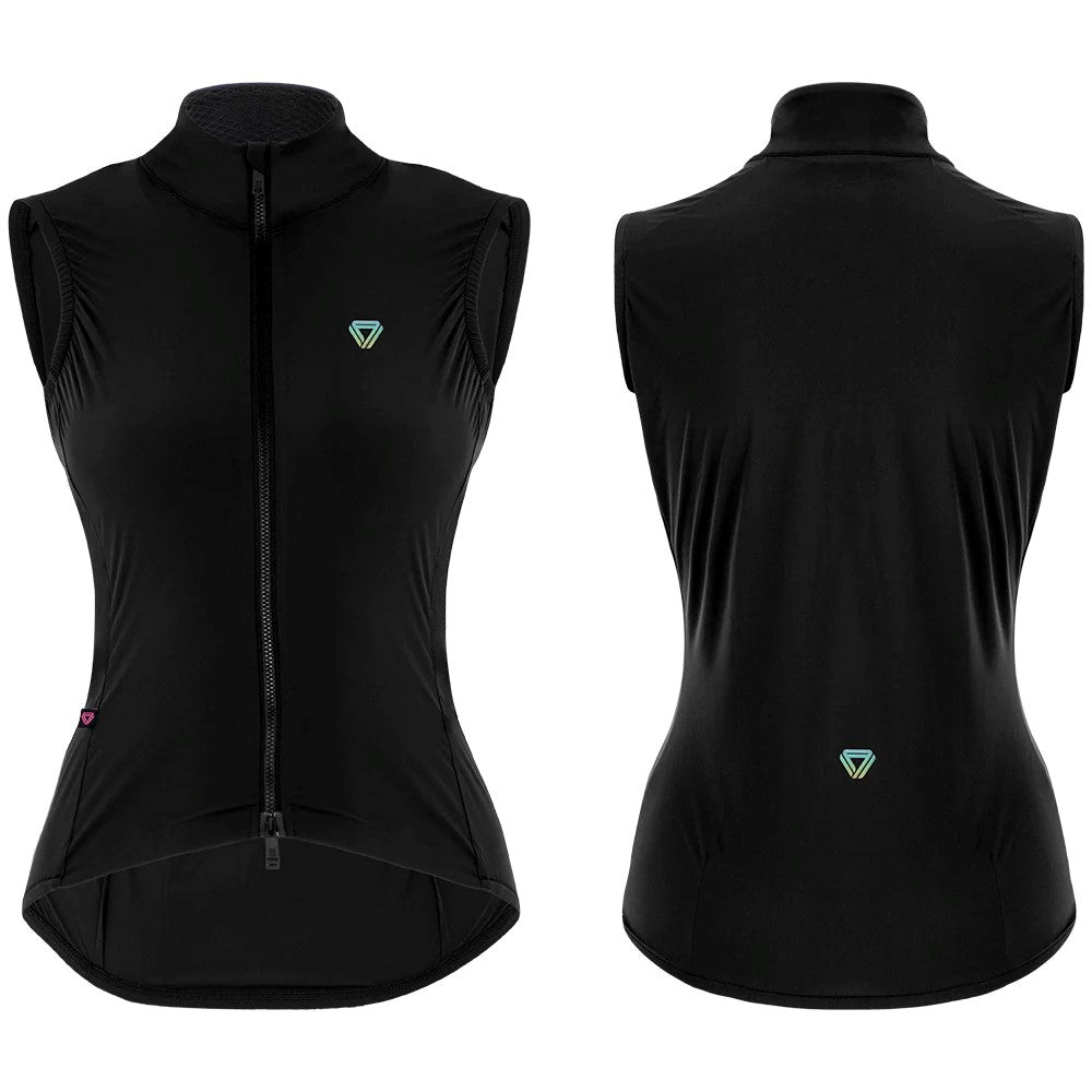 Chaleco Ciclismo GW Fast Lasps Mujer Negro