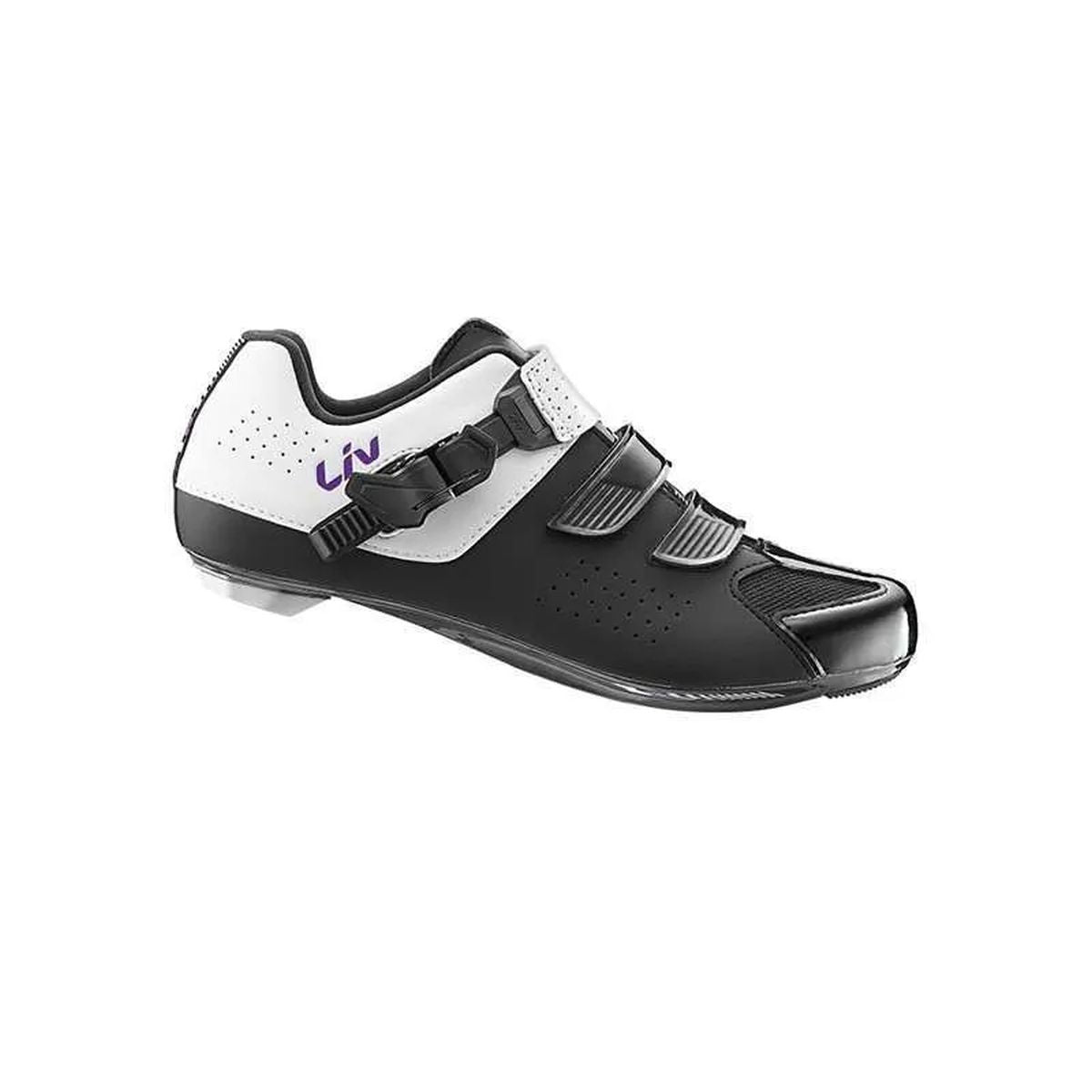 Zapatillas de Ciclismo Ruta Liv Mova Blanco/Negro