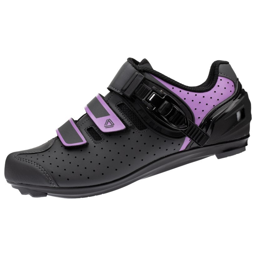 Zapatilla Ciclismo Ruta GW Line Gris/Morado