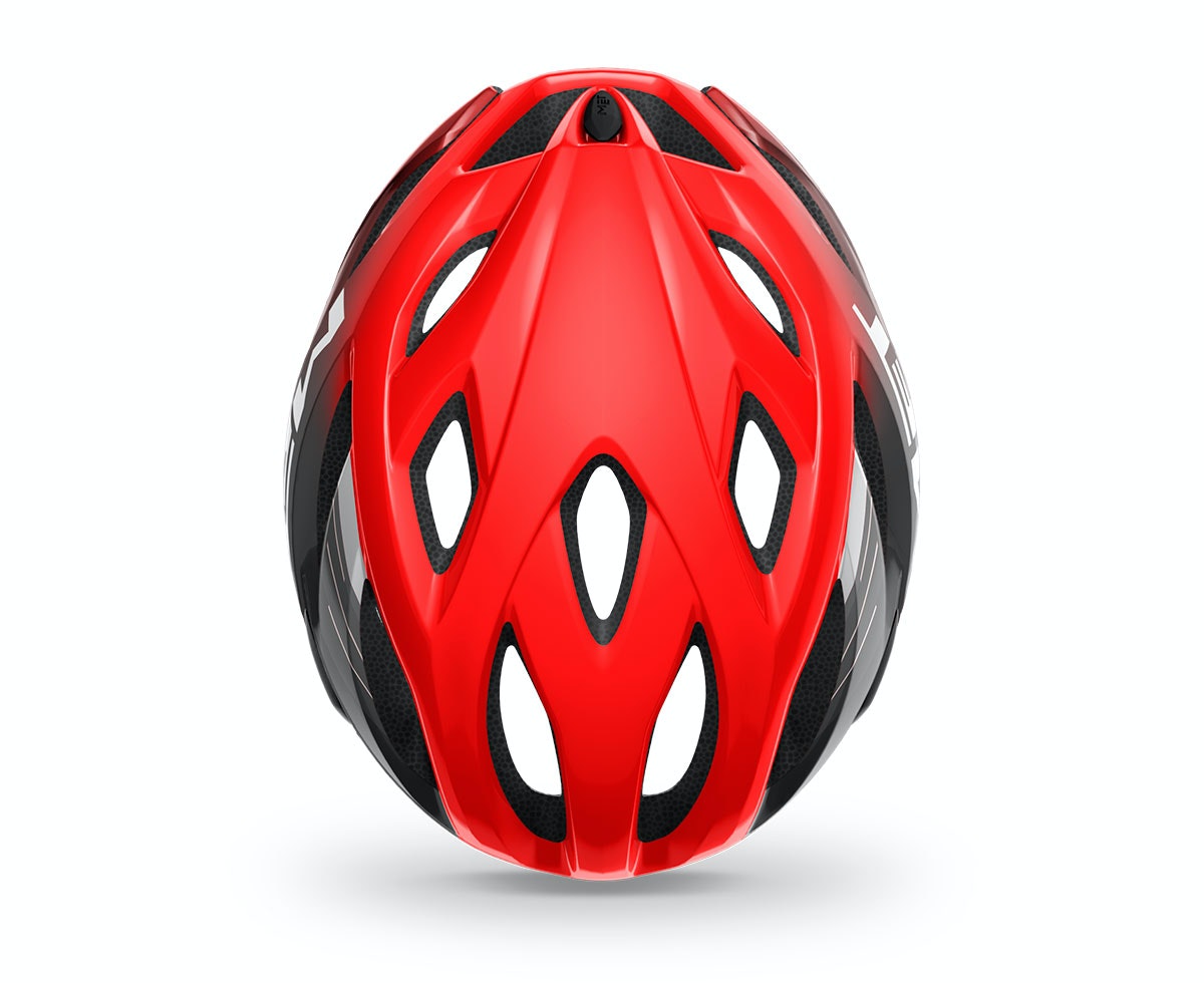 Casco de Ciclismo Idolo Red BLACK | GLOSSY 2021