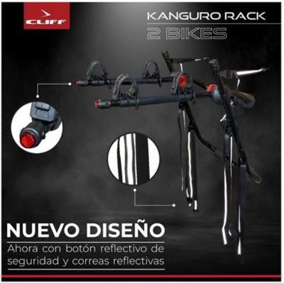 Portabicicletas Cliff Kanguro 2 Bikes