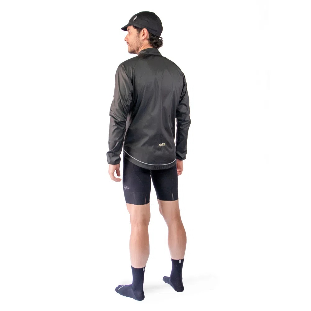 Chaqueta Ciclismo Safetti Ferrara Para Hombre Negro