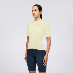 Jersey Ciclismo M/C Mujer Suarez Lite 2.1 Ivory Pro