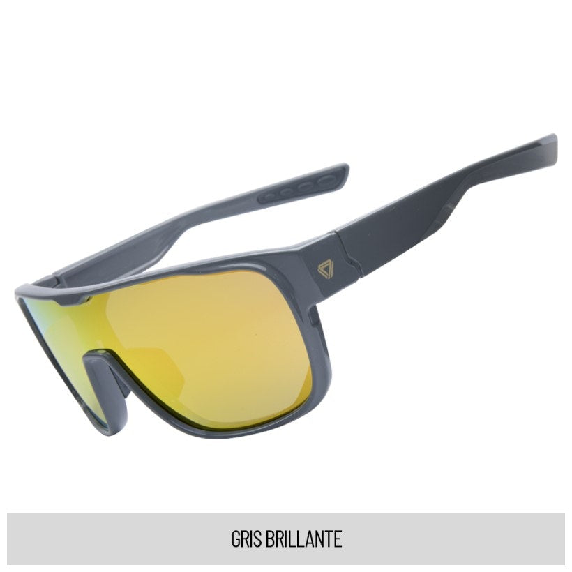 Gafas de Ciclismo GW Full Color Caribbea Gris Brillante