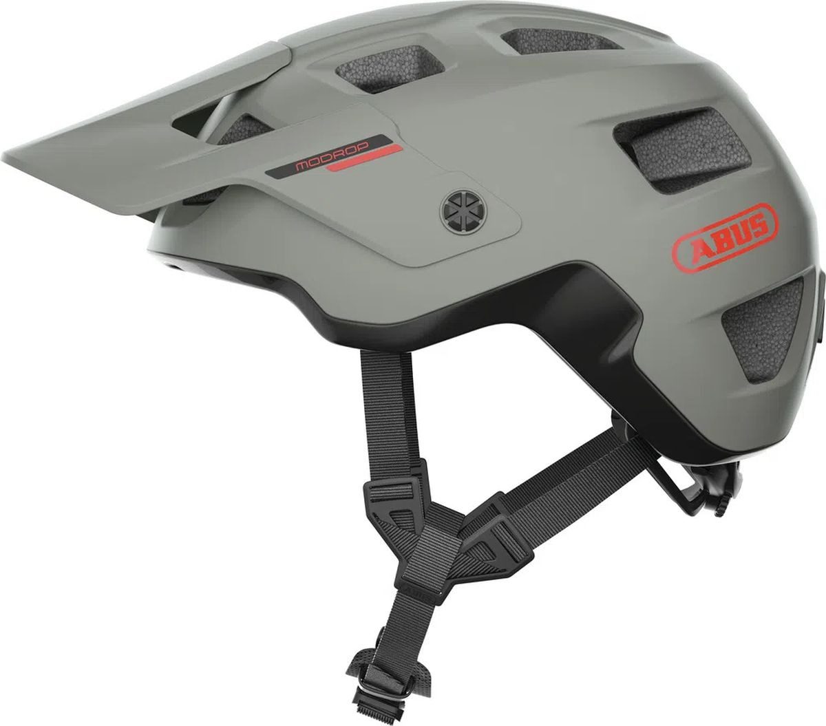 Casco de Ciclismo Abus Modrop Ceniza