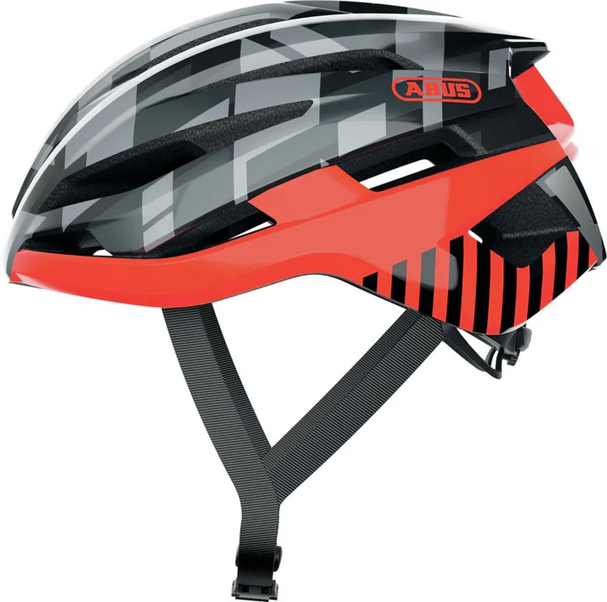 Casco de Ciclismo Abus Stormchaser Naranja Tech