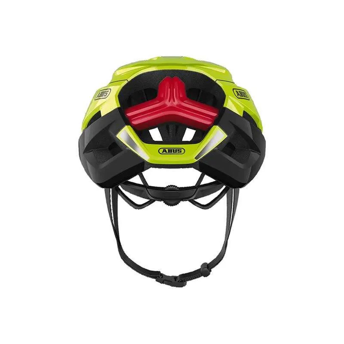 Casco de Ciclismo Abus Stormchaser Amarillo Neón