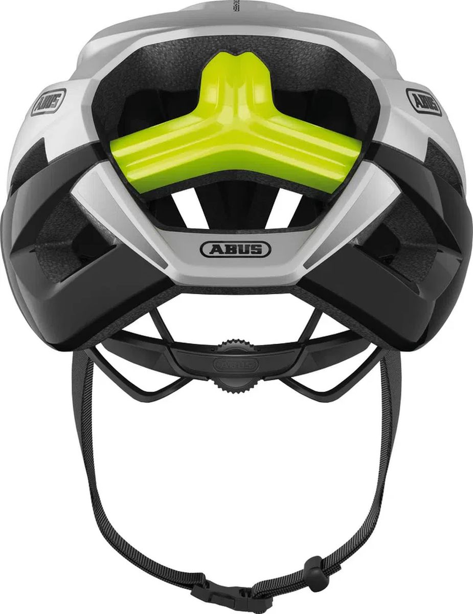 Casco de Ciclismo Abus Stormchaser Plateado