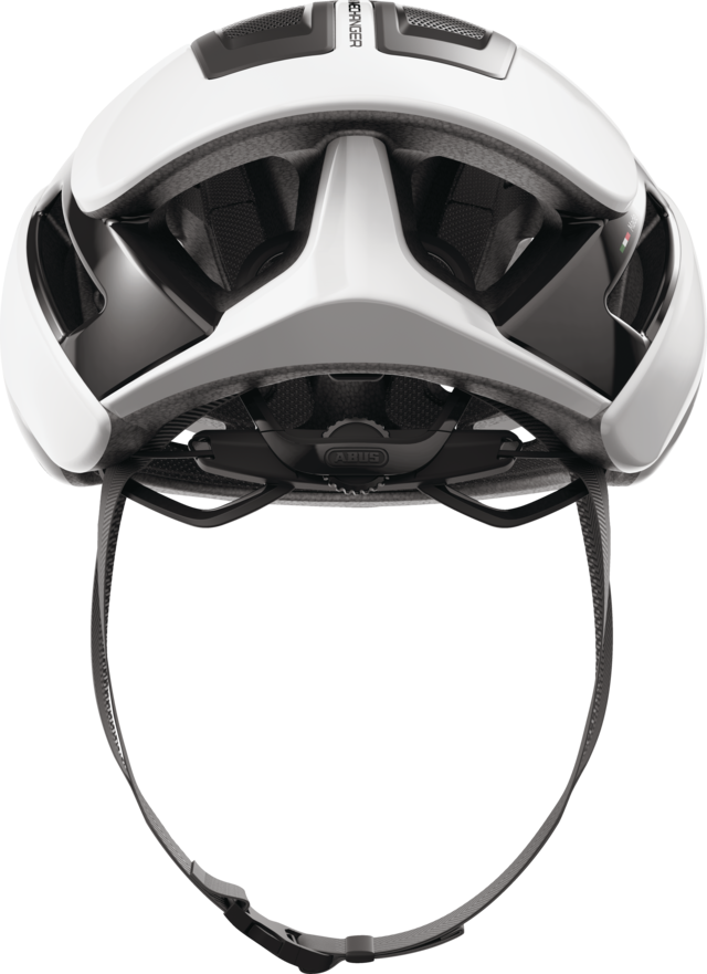 Casco de Ciclismo Abus Gamechanger 2.0 Shiny Blanco