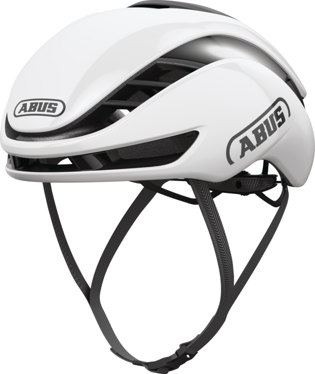 Casco de Ciclismo Abus Gamechanger 2.0 Shiny Blanco