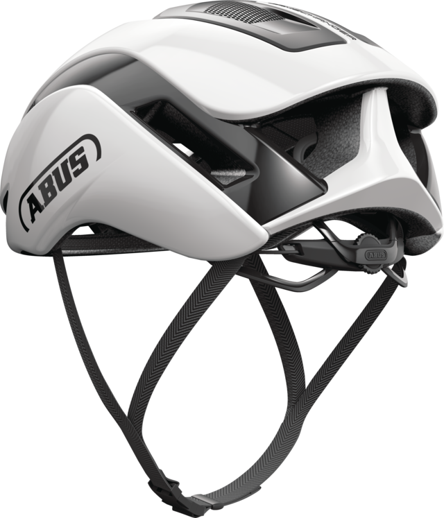 Casco de Ciclismo Abus Gamechanger 2.0 Shiny Blanco