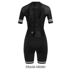 Enterizo de Ciclismo Mujer GW Sense Negro