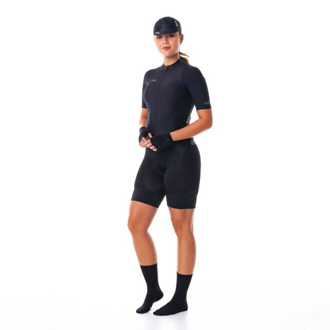 Jersey Ciclismo Safetti M/C Super Slim Verona Mujer Nero