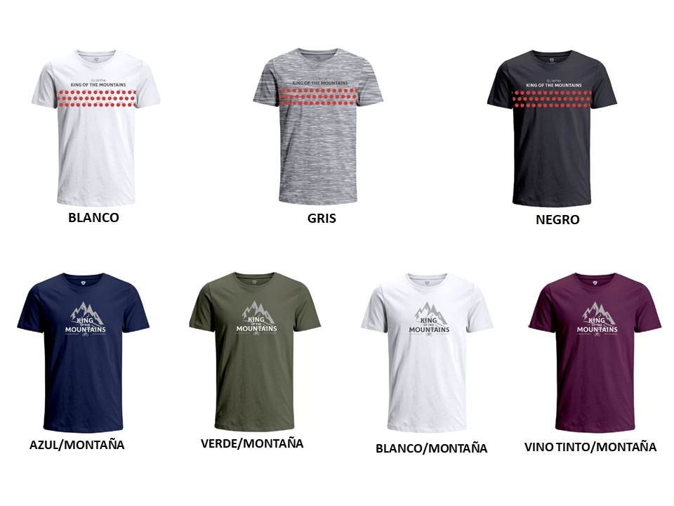 Camiseta Casual Hombre GW King Mountain