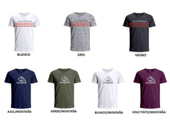 Camiseta Casual Hombre GW King Mountain