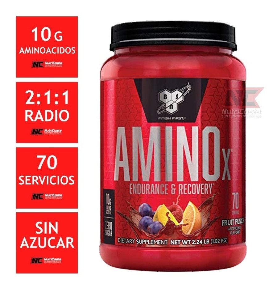 Suplemento Amino X (70 SERV) - BSN Fruit Punch 1020 gr