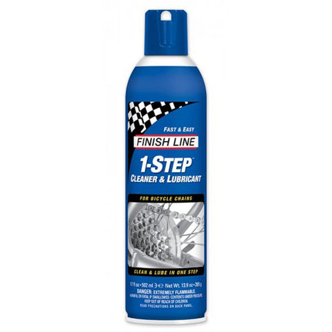 Aceite/Limpiador Finish Line Cadena 1-STEP 12OZ SPRAY