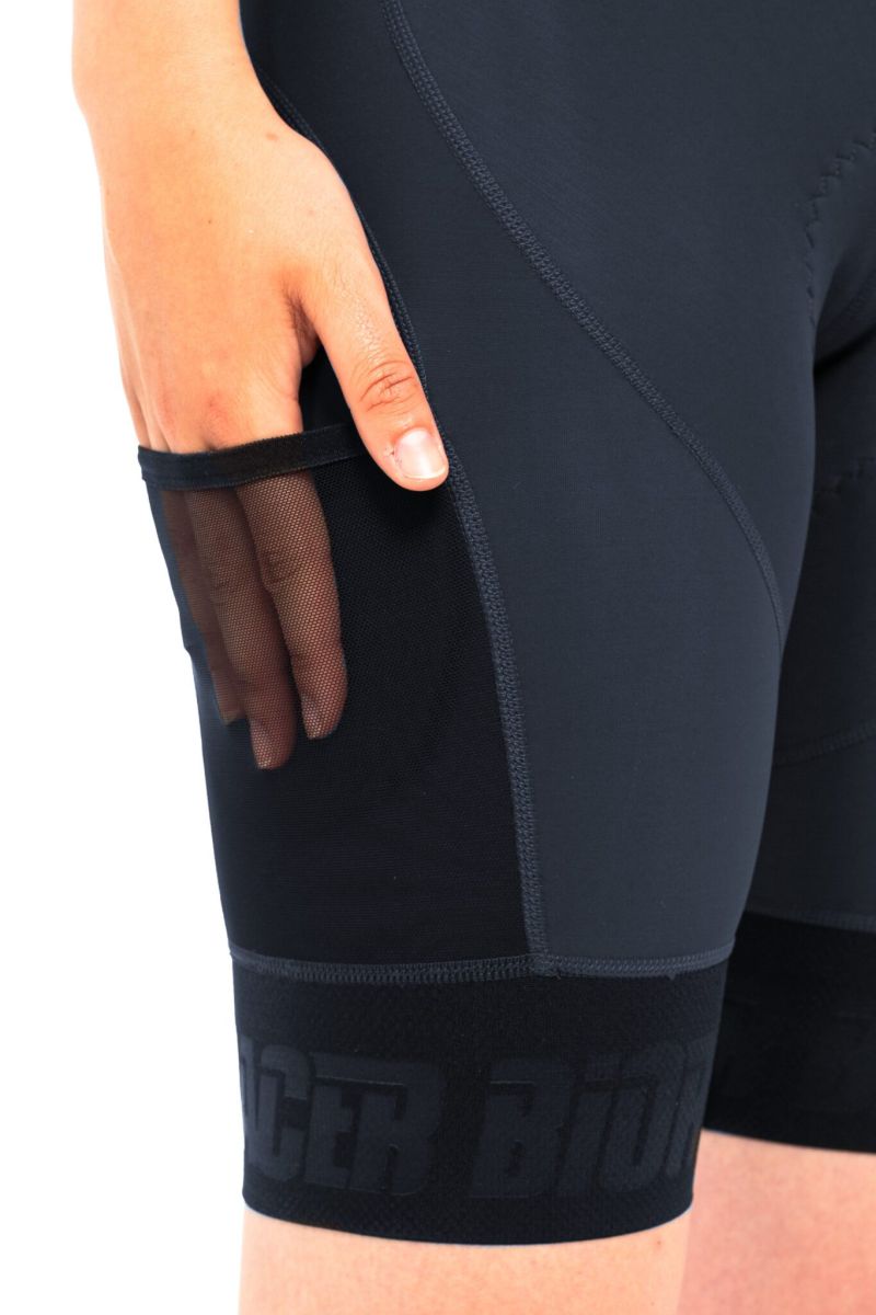 Pantaloneta Ciclismo Bioracer C/T Icon Mujer Grey