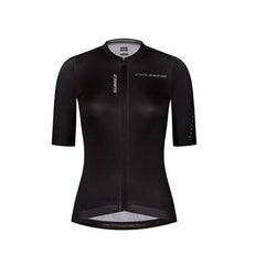 Jersey Ciclismo M/C Mujer Suarez CycleWear Negro