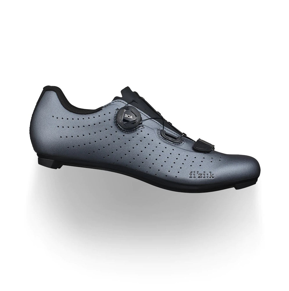 Zapatilla Ciclismo Ruta FIZIK R5 Gris Metalico