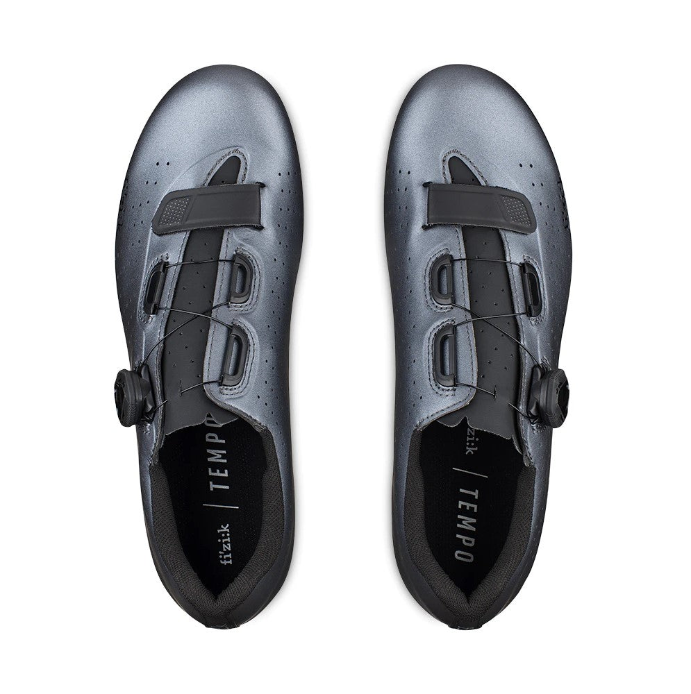 Zapatilla Ciclismo Ruta FIZIK R5 Gris Metalico