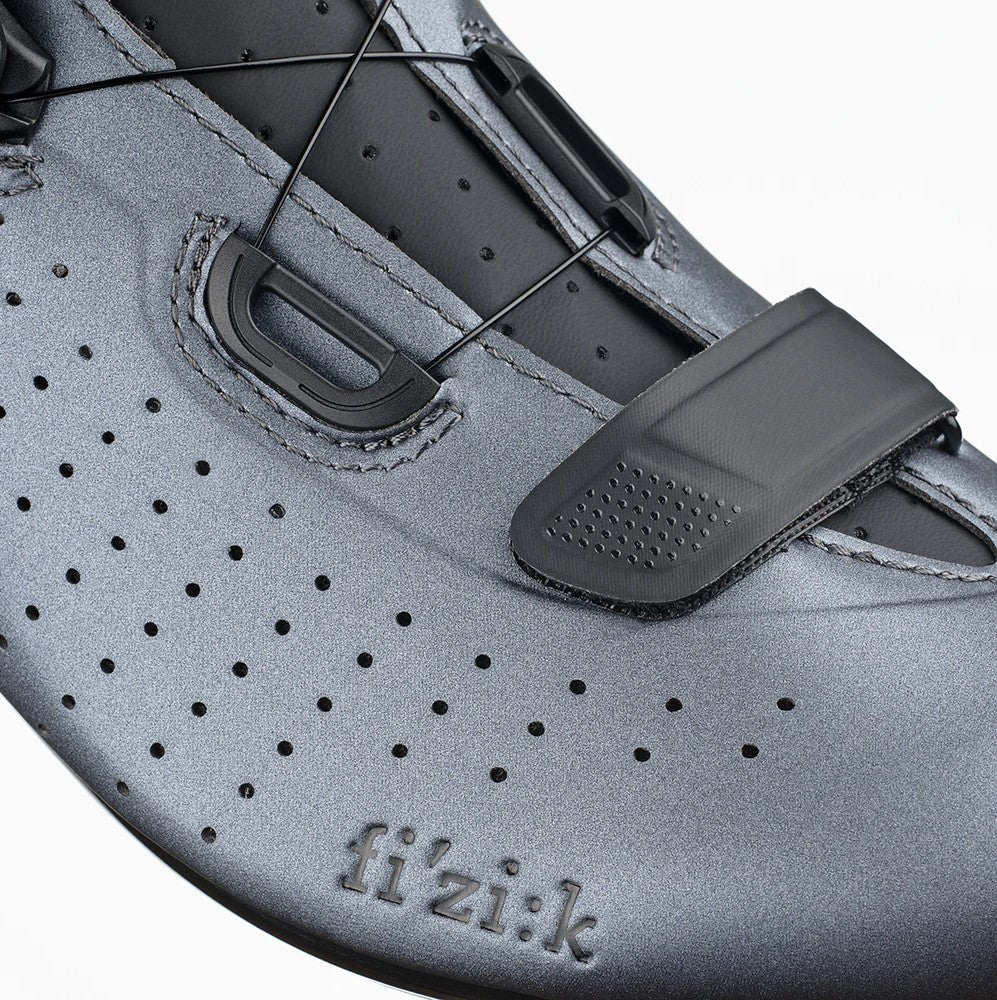 Zapatilla Ciclismo Ruta FIZIK R5 Gris Metalico