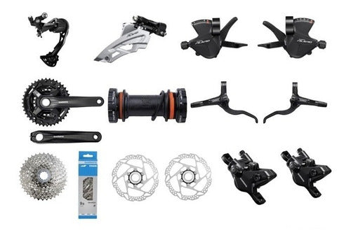 Grupo Shimano Alivio M3100 3x9 Velocidades