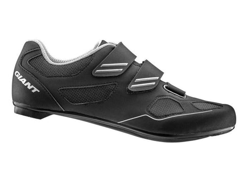 Zapatilla Ciclismo Ruta Giant Bolt Negro-Gris (Spd/Spd Sl)