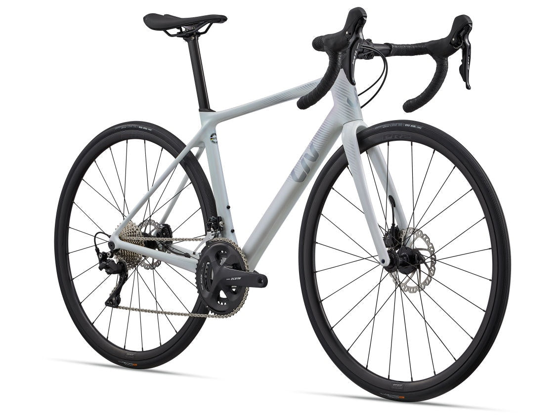 Bicicleta Ruta Liv Langma Advanced 2 Disc-Qom 22 Blanco