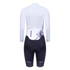 Enterizo de Ciclismo Suarez Mujer M/L Vortex White Explosion