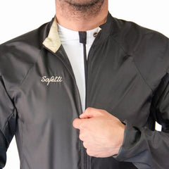 Chaqueta Ciclismo Safetti Ferrara Para Hombre Negro