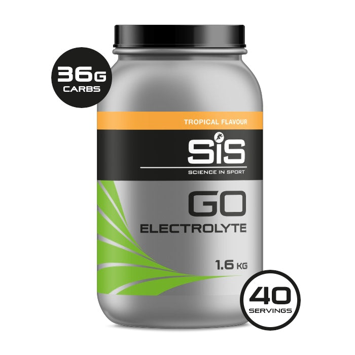 Suplemento SIS Powder Go Electrolyte Tropical 1.6kg 1.6 kg