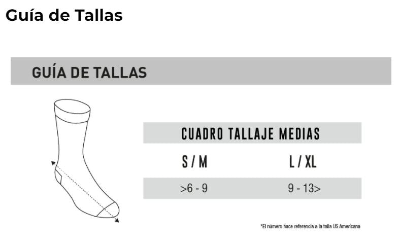 Medias Ciclismo Suarez 7″ Real Gray