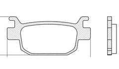 Pastillas Freno Fras-Le Benelli TKR 502 Trasera