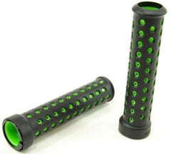 Manilares Bicicleta Fabric Grips Slim Lock-on Negro Verde