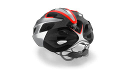 Casco Ciclismo Rudy Project STRYM GREY METALLIC-Red FLUO