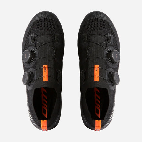 Zapatilla Ciclismo Ruta DMT Kr0 Negro Suela En Carbono