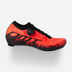 Zapatilla Ciclismo Ruta DMT KR1 Negro/Narajna FLuo